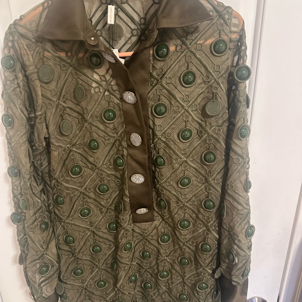 Marc Jacobs Olive Green Mini Dress